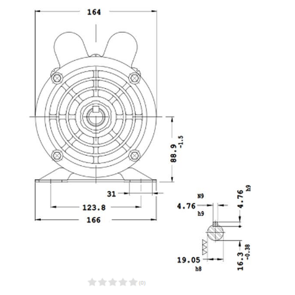 Motor Weg Nema M 3 CV - Automasul Materiais Elétricos