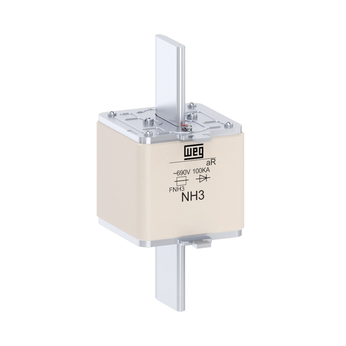 fuwafuwa③ Fusível Weg ultra Rápido NH 03 800A 690VCA AR10833726